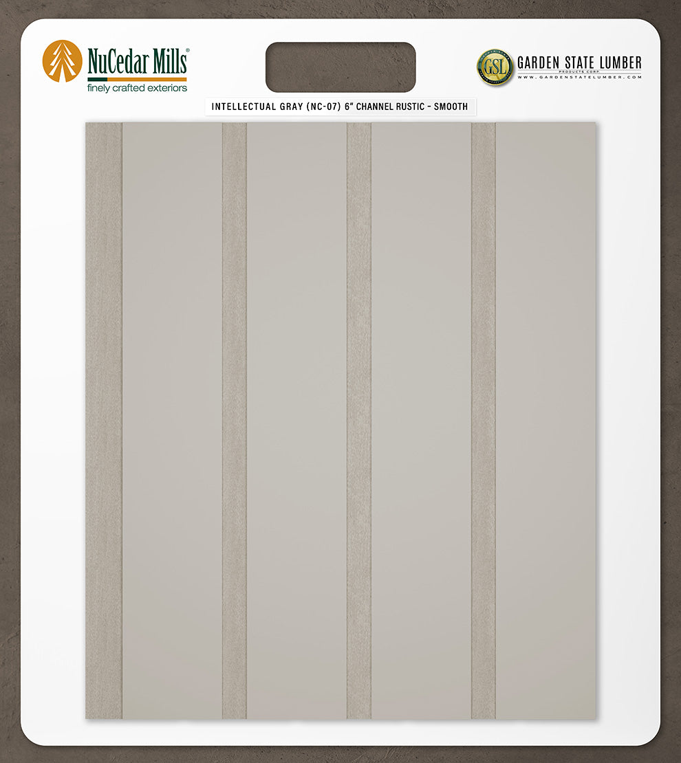 Smooth Channel Rustic - 2' x 2' Display
