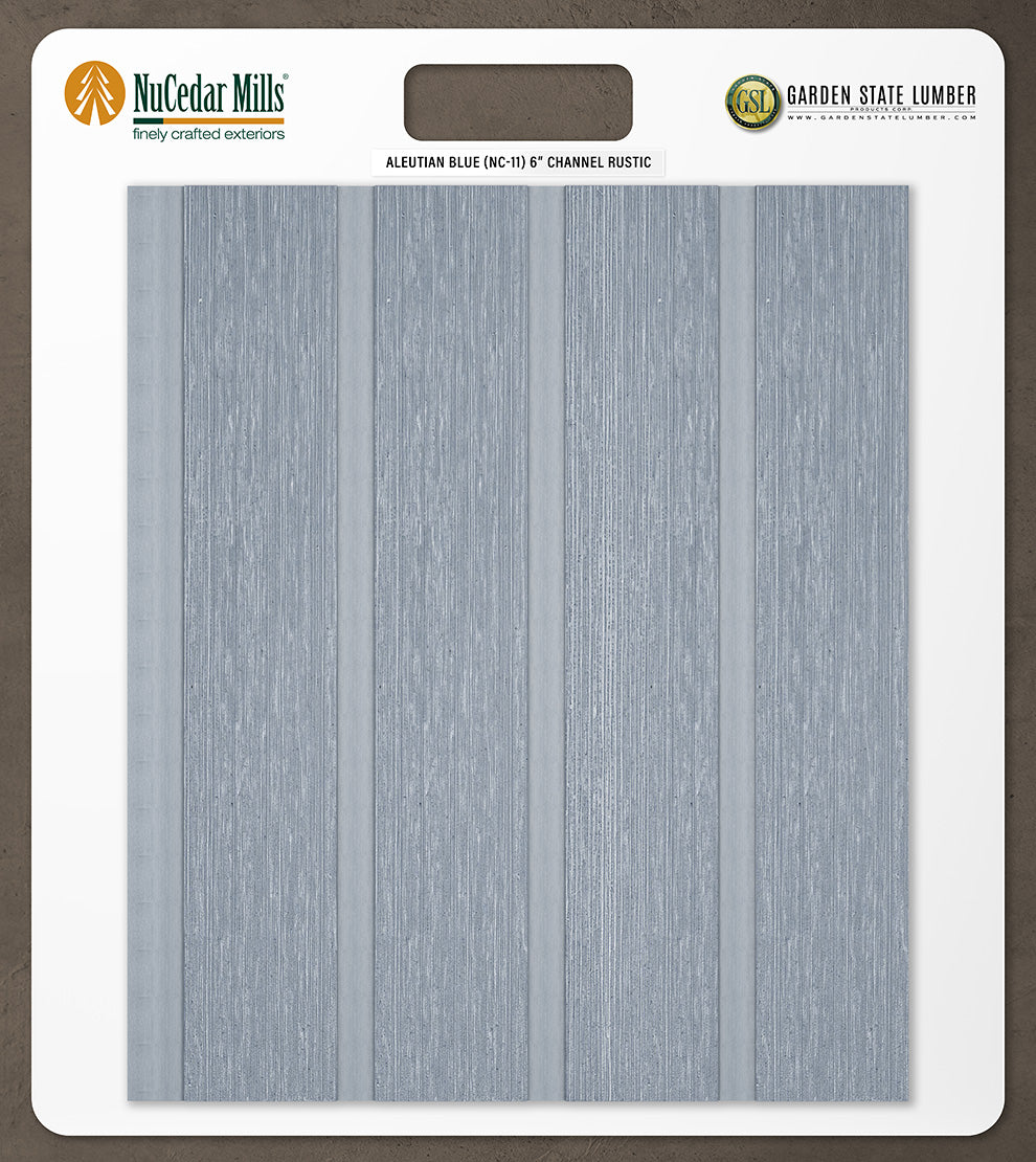 RoughSawn Channel Rustic - 2' x 2' Display