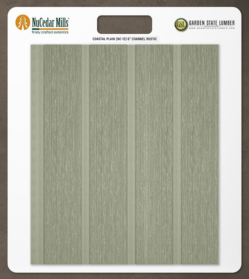 RoughSawn Channel Rustic - 2' x 2' Display