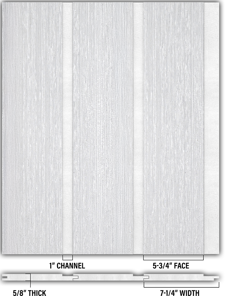 RoughSawn Channel Rustic - Individual