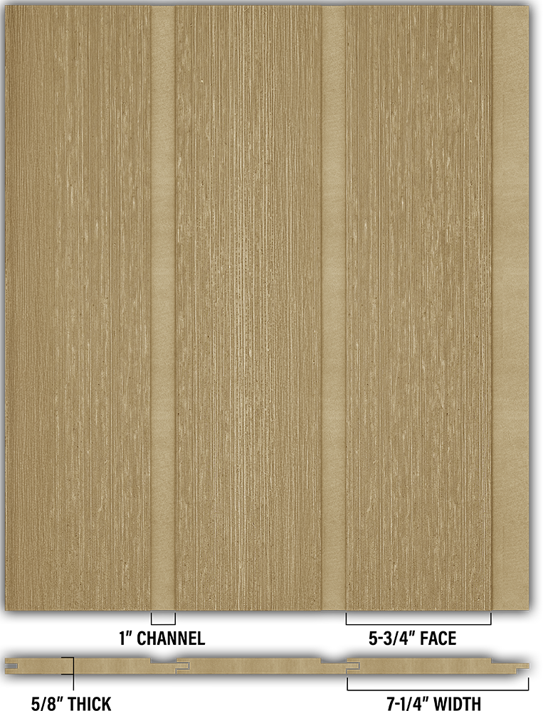 RoughSawn Channel Rustic - Individual