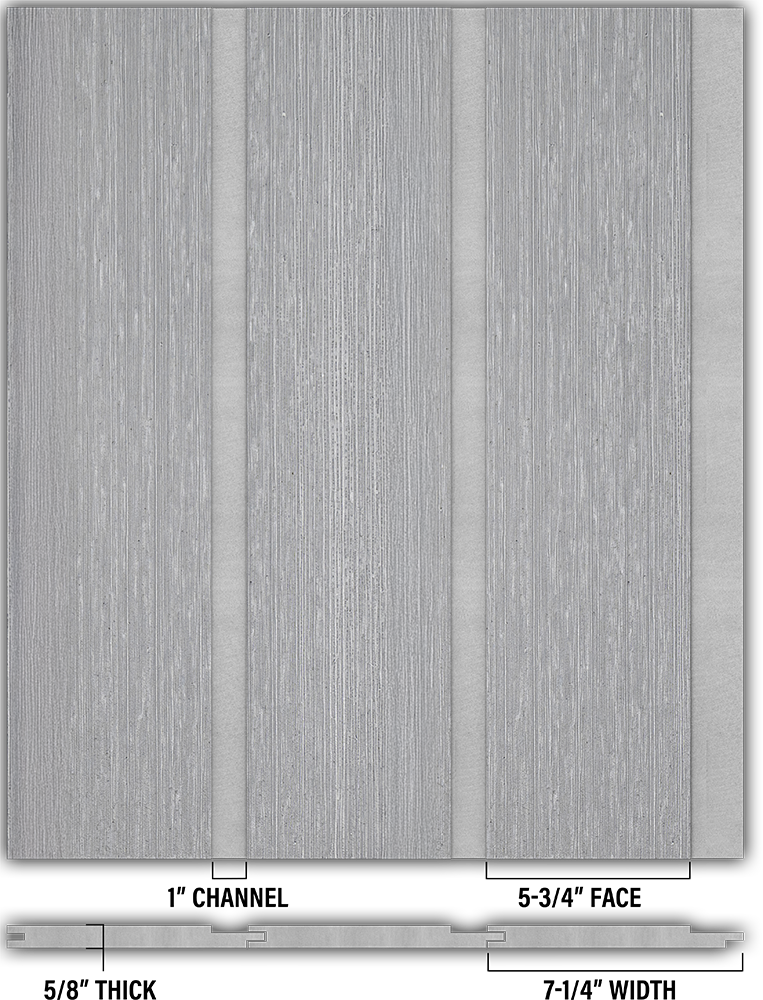 RoughSawn Channel Rustic - Individual