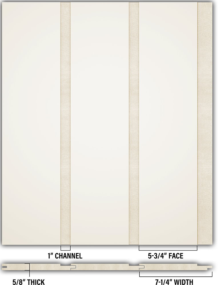 Smooth Channel Rustic - Individual