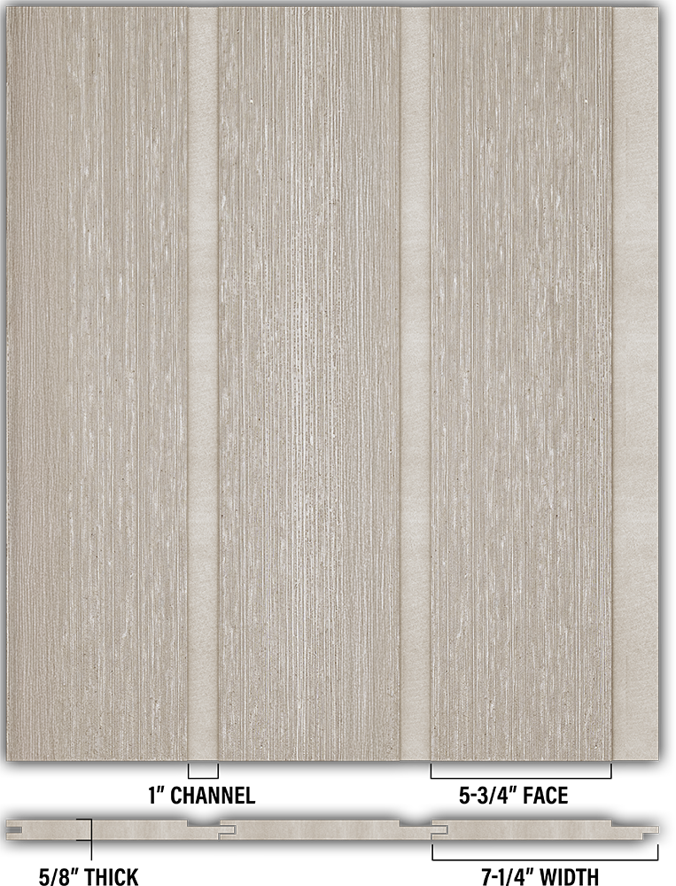 RoughSawn Channel Rustic - Individual