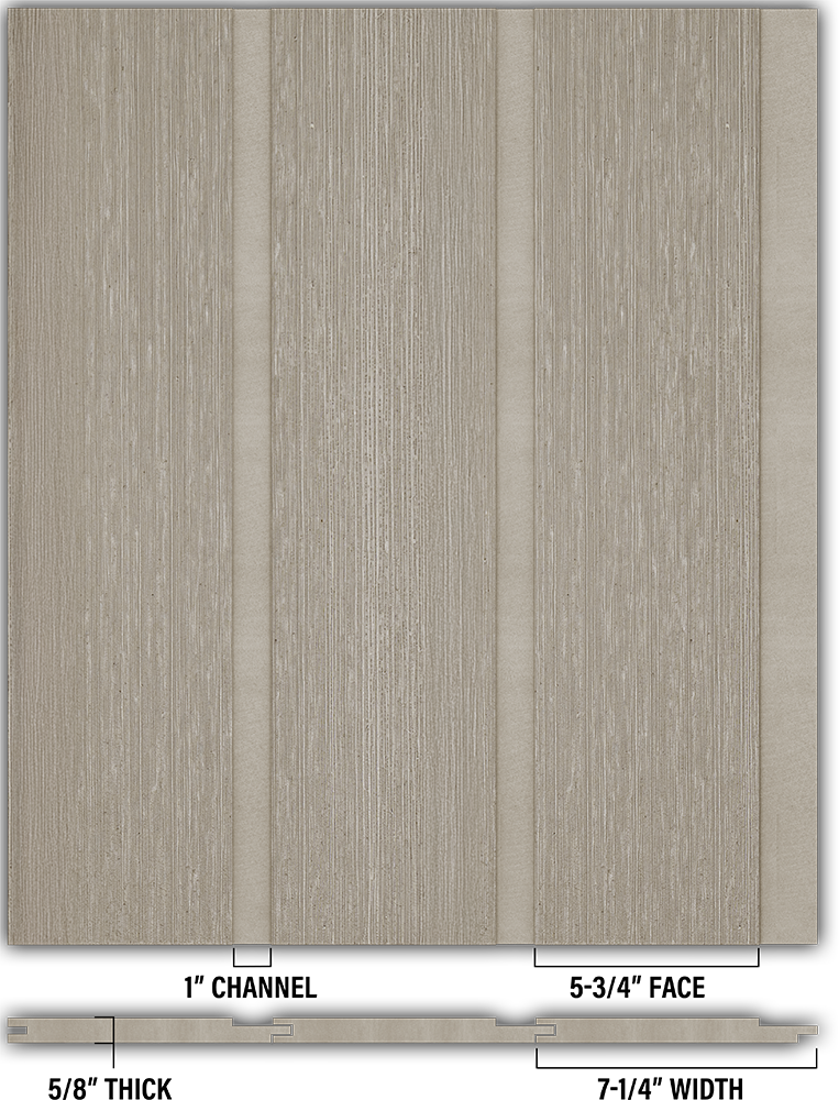 RoughSawn Channel Rustic - Individual