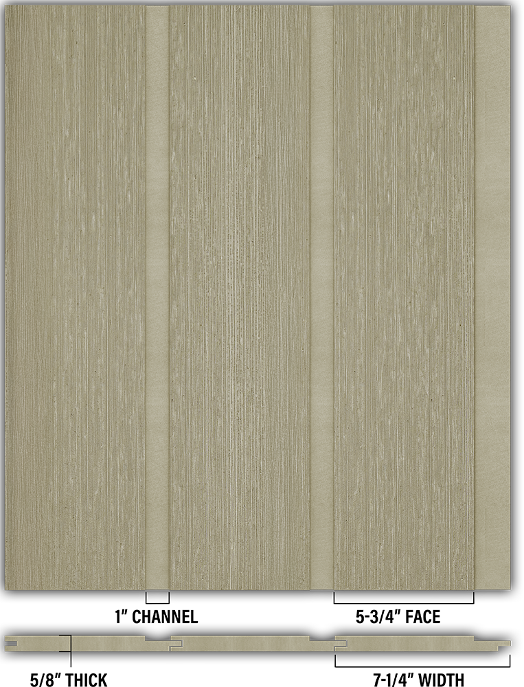 RoughSawn Channel Rustic - Individual