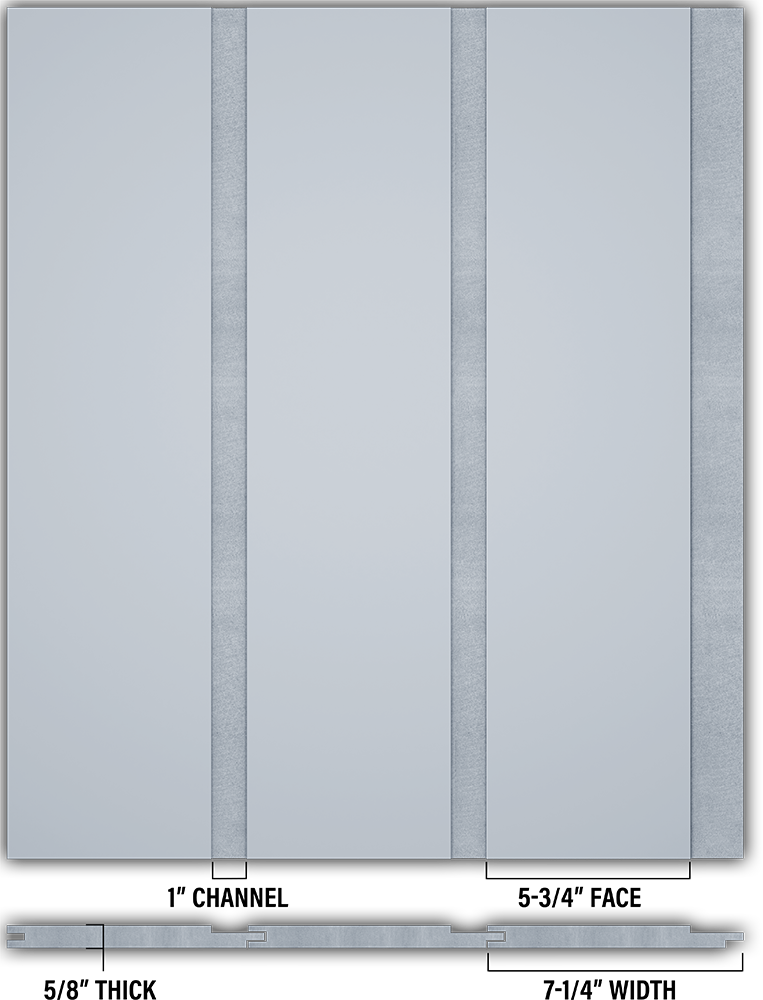Smooth Channel Rustic - Individual