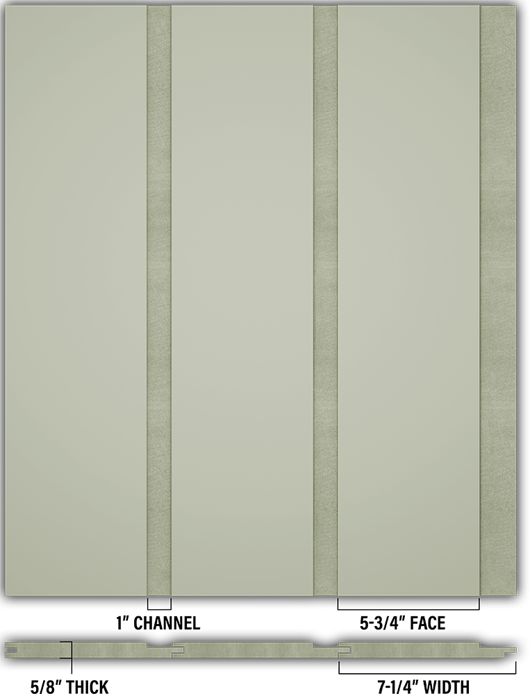 Smooth Channel Rustic - Individual
