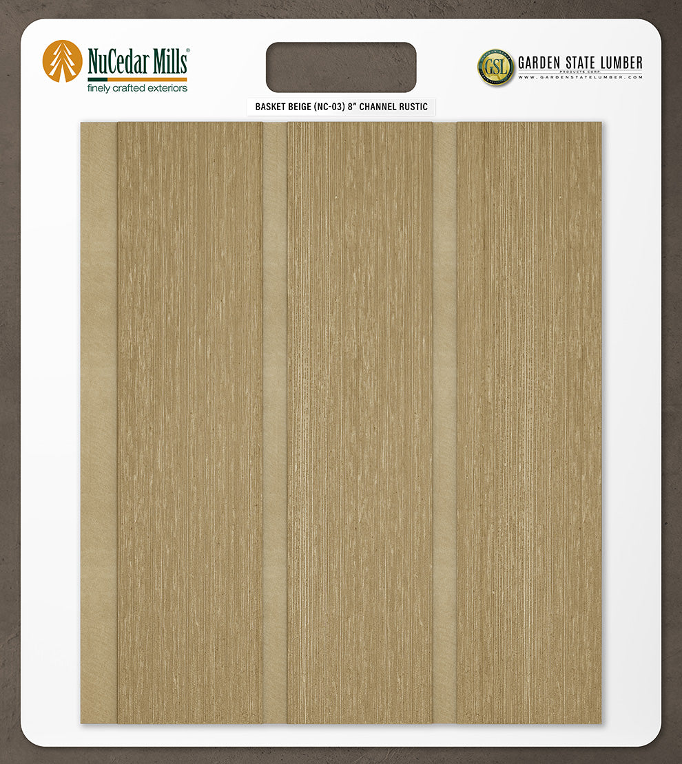RoughSawn Channel Rustic - 2' x 2' Display