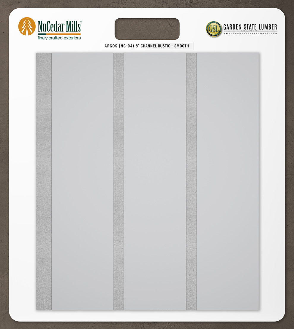 Smooth Channel Rustic - 2' x 2' Display