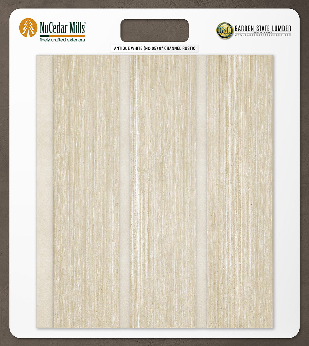 RoughSawn Channel Rustic - 2' x 2' Display