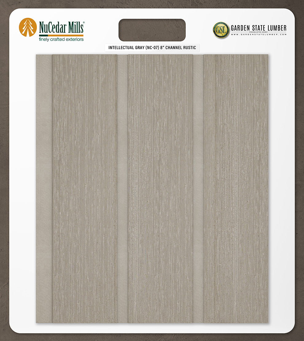 RoughSawn Channel Rustic - 2' x 2' Display