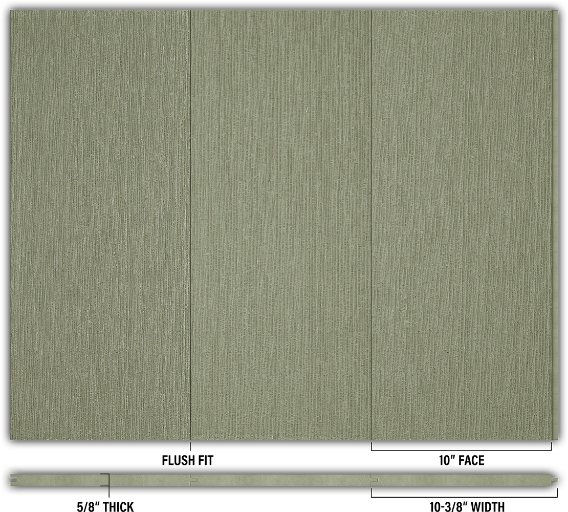 10″ RoughSawn T&G Modern Shiplap Strips - Individual