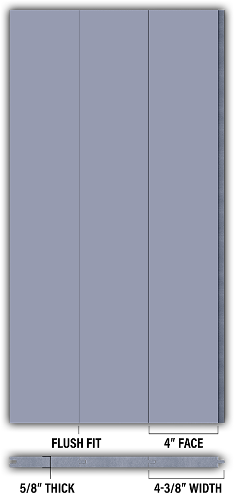 4″ Smooth T&G Modern Shiplap Strips - Individual