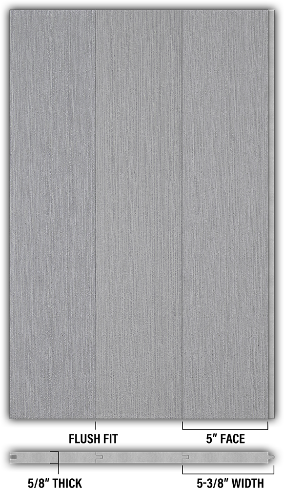 5″ RoughSawn T&G Modern Shiplap Strips - Individual