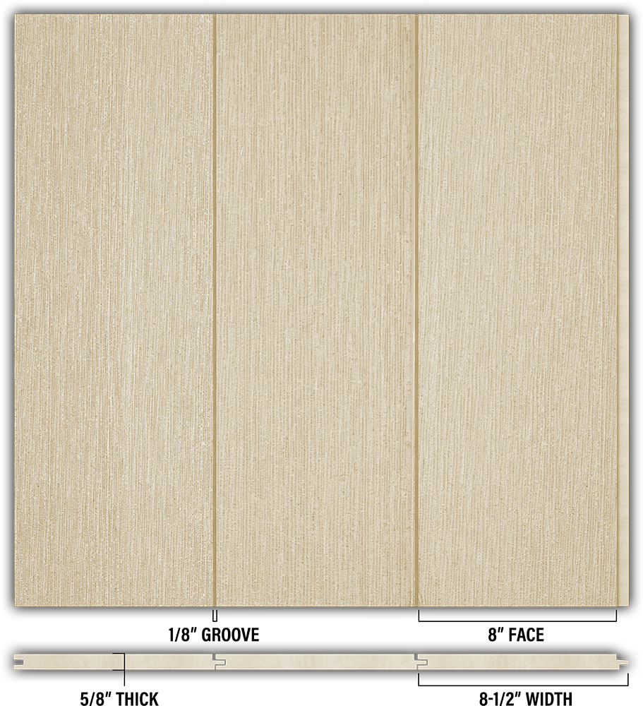 8″ RoughSawn T&G Modern Shiplap Strips - Individual