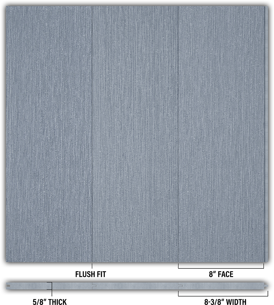 8″ RoughSawn T&G Modern Shiplap Strips - Individual
