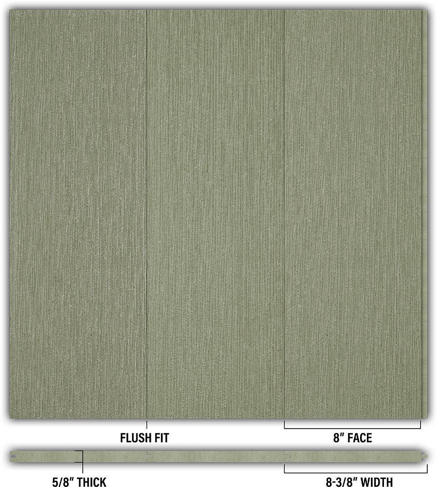 8″ RoughSawn T&G Modern Shiplap Strips - Individual