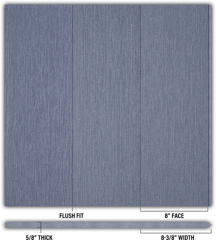 8″ RoughSawn T&G Modern Shiplap Strips - Individual